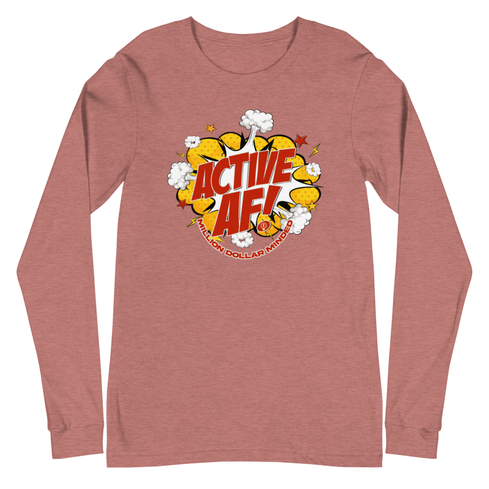 MDM Active AF Animated Long Sleeve Tee