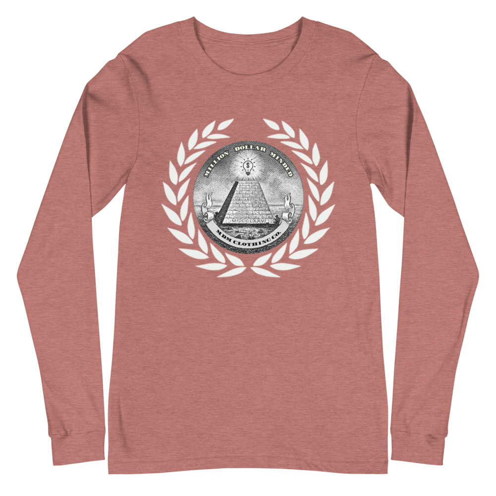 Great Seal White Text Long Sleeve Tee