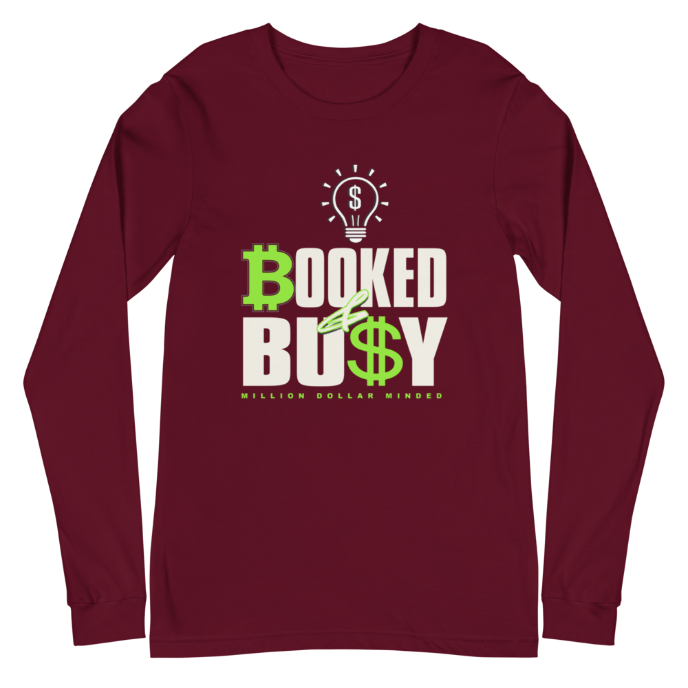 Booked & Busy Long Sleeve Tee