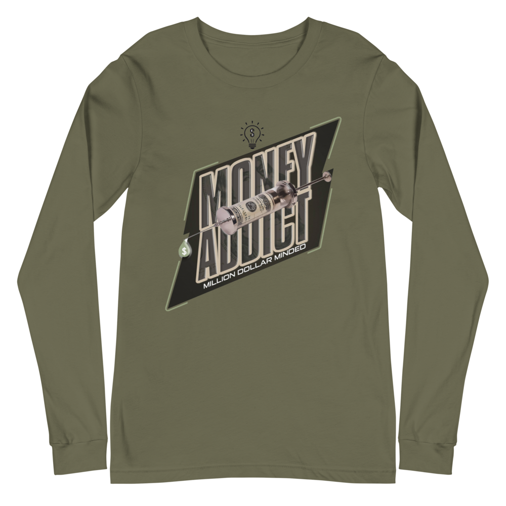 Money Addict Long Sleeve Tee