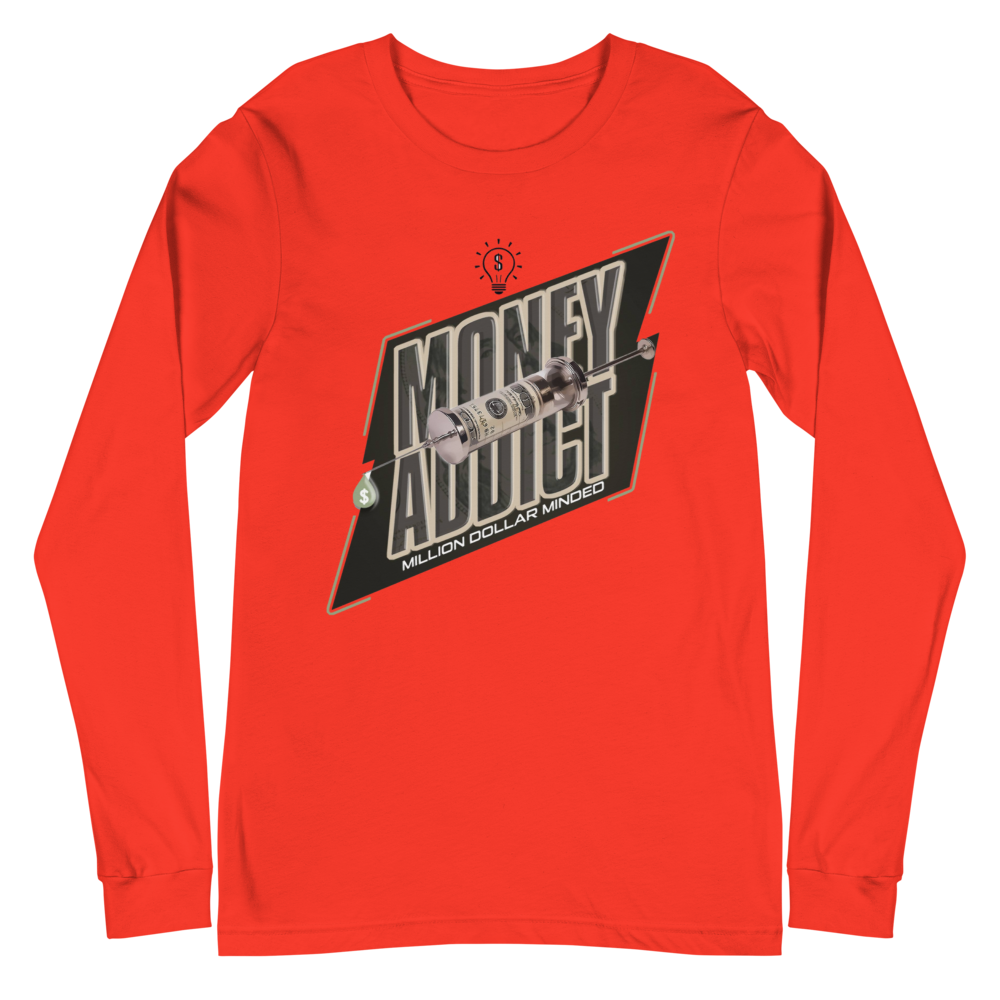 Money Addict Long Sleeve Tee