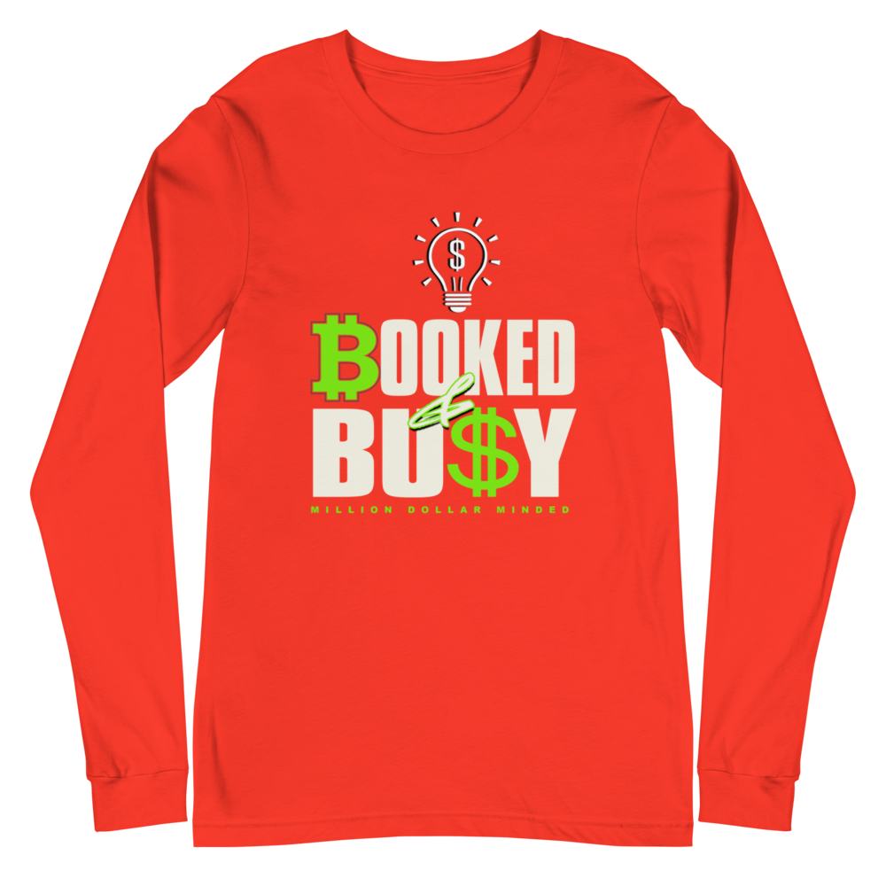 Booked & Busy Long Sleeve Tee