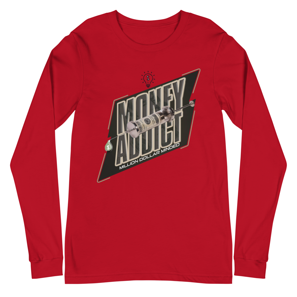 Money Addict Long Sleeve Tee