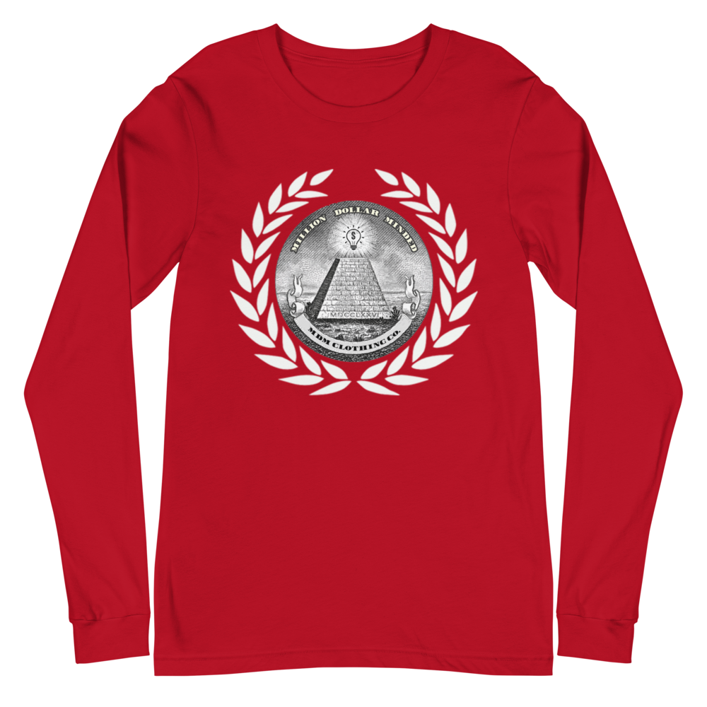 Great Seal White Text Long Sleeve Tee