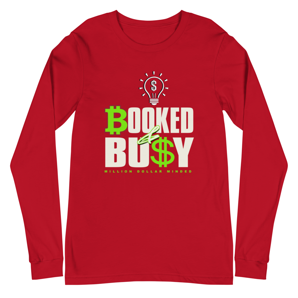 Booked & Busy Long Sleeve Tee