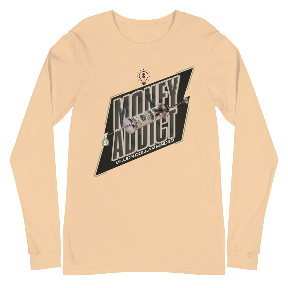 Money Addict Long Sleeve Tee