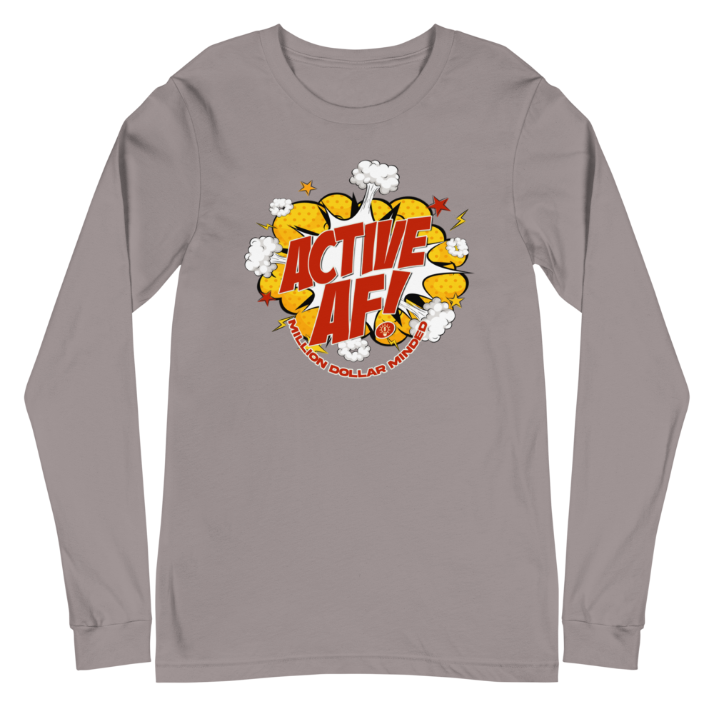 MDM Active AF Animated Long Sleeve Tee