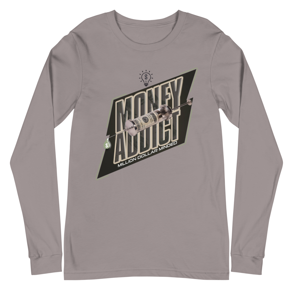Money Addict Long Sleeve Tee