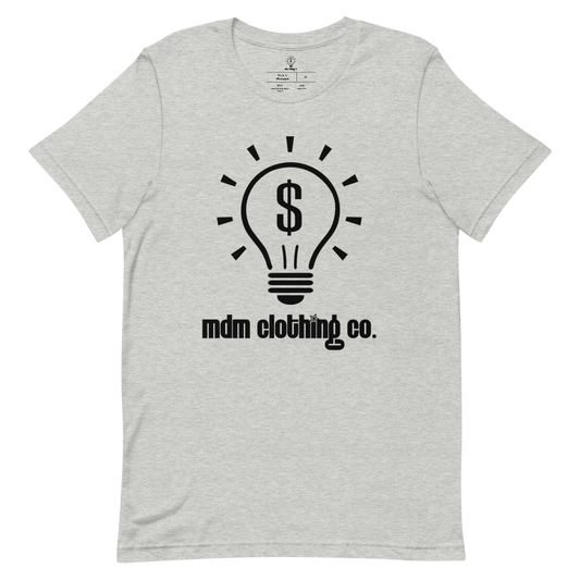 MDM Clothing Co. Black Text Short-Sleeve T-Shirt
