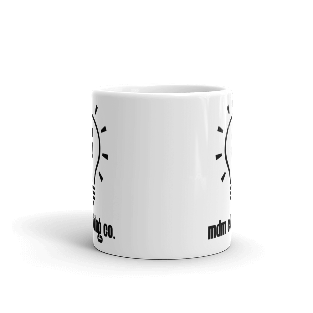 MDM Clothing Co. White Coffee Mug