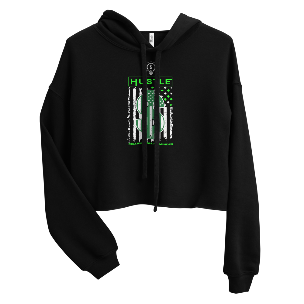 Hustle Crop Hoodie