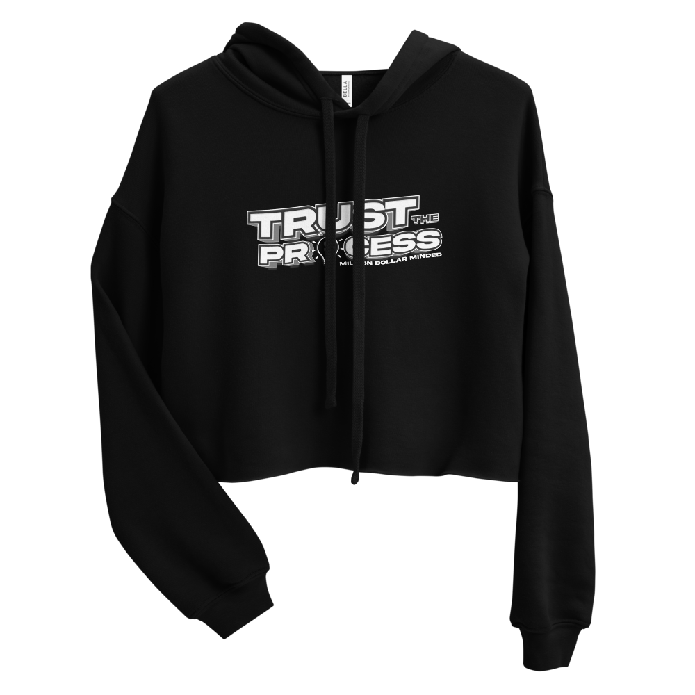 Trust the Process Crop Hoodie