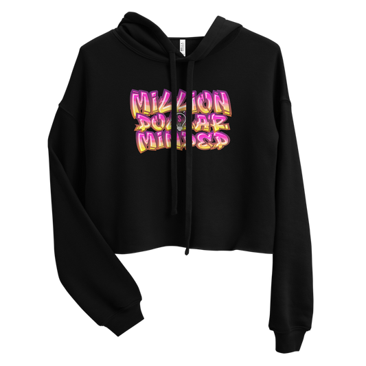 Graffiti Crop Hoodie