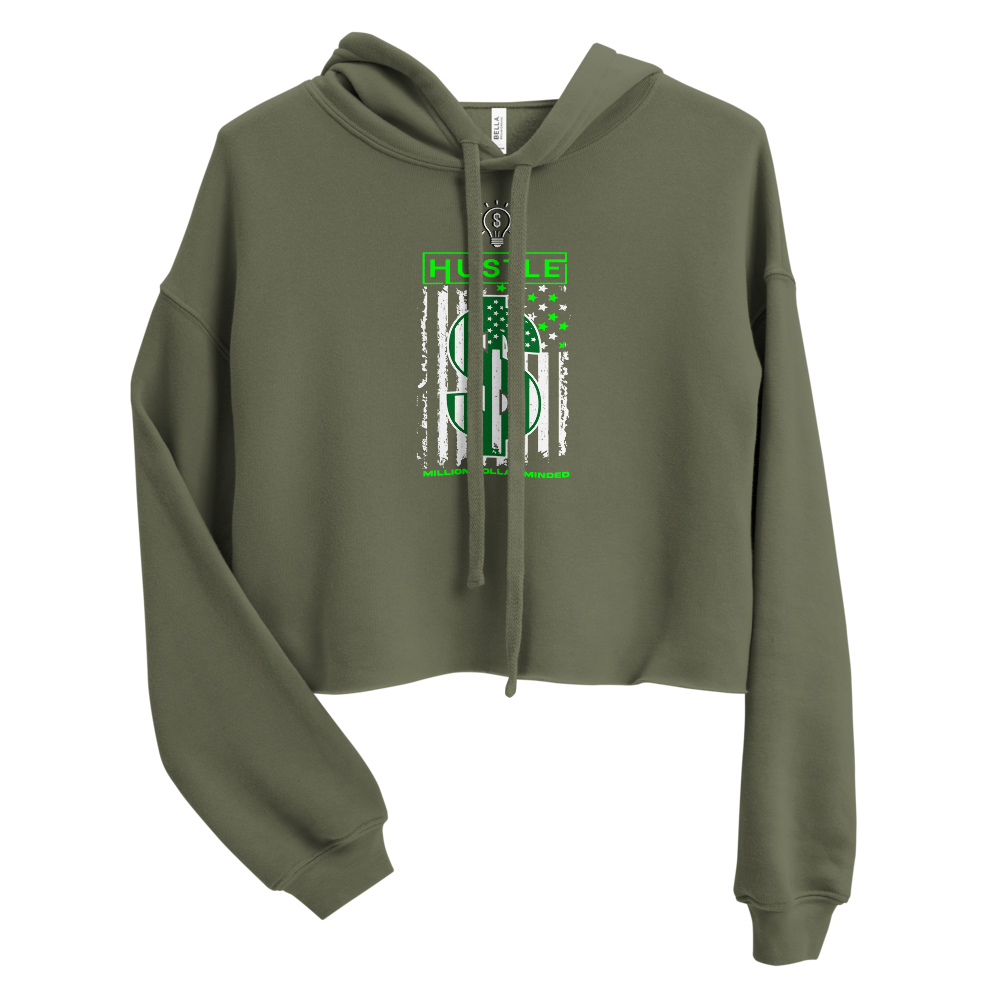 Hustle Crop Hoodie
