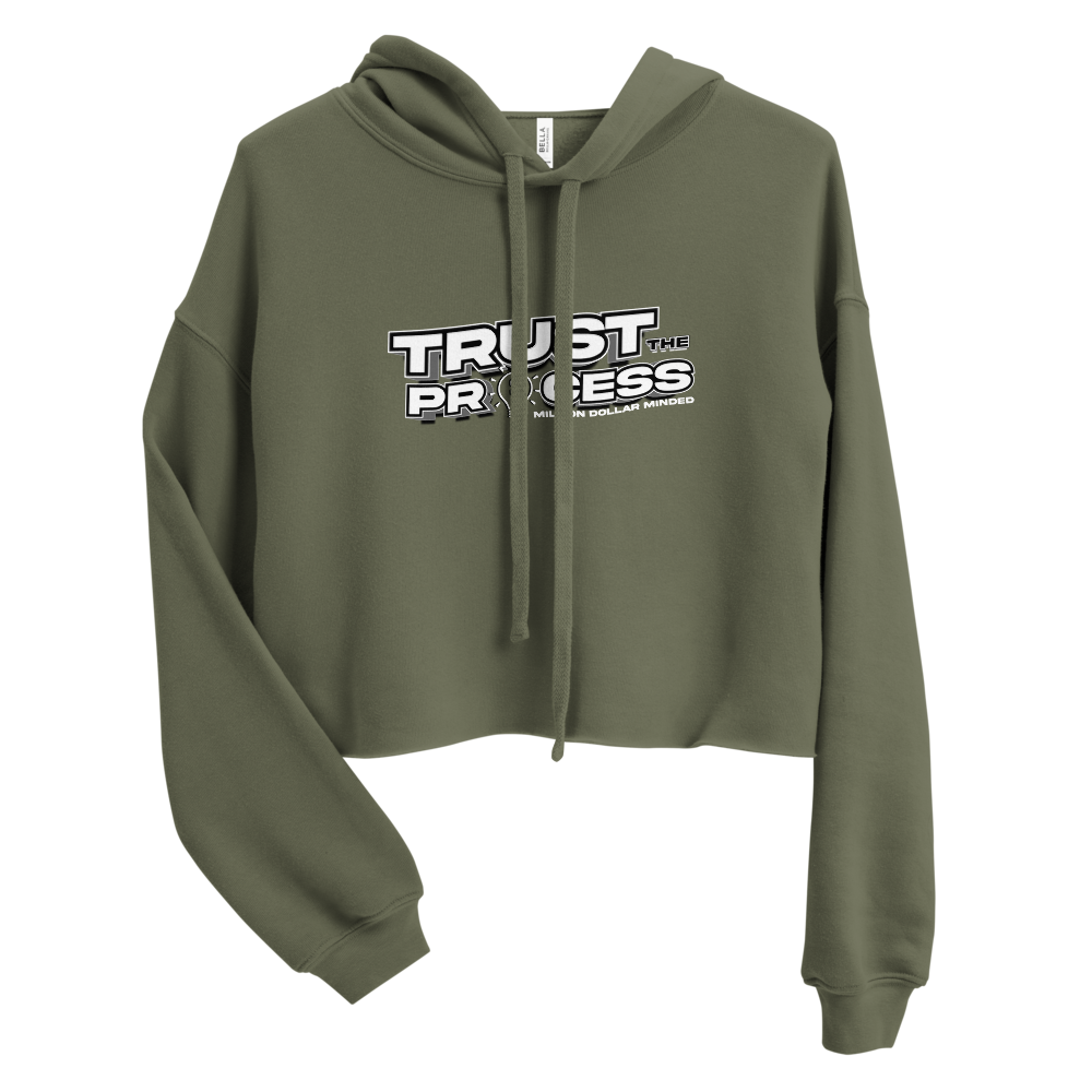 Trust the Process Crop Hoodie