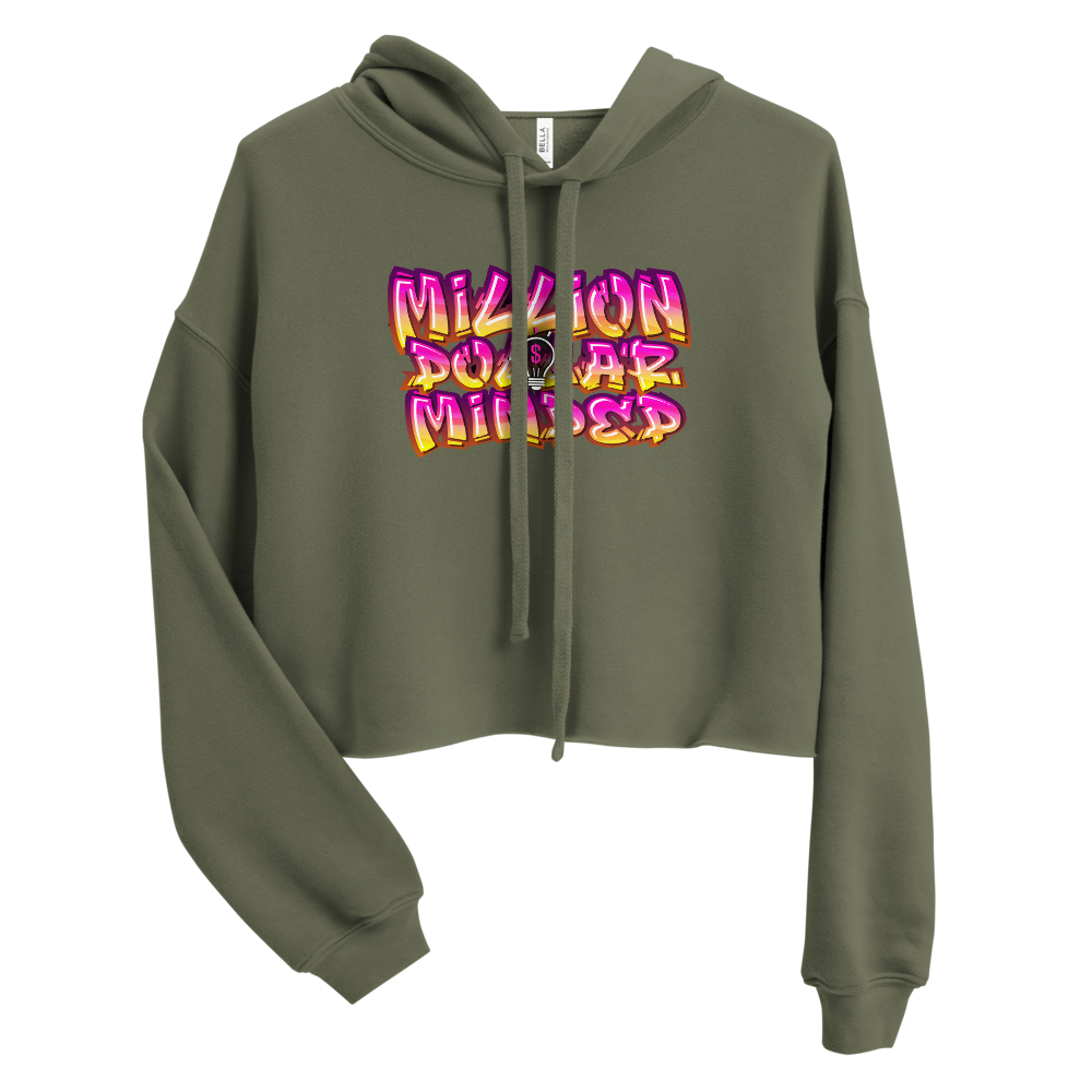 Graffiti Crop Hoodie