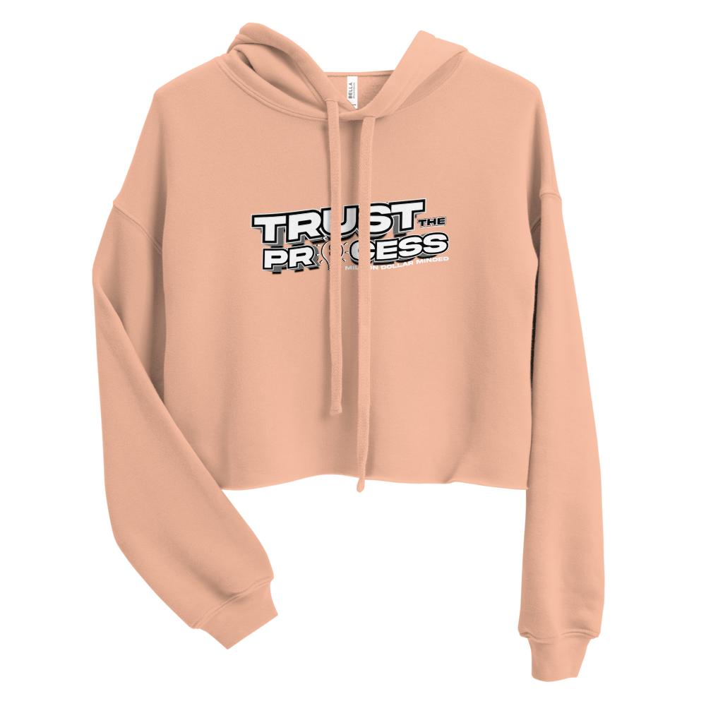 Trust the Process Crop Hoodie