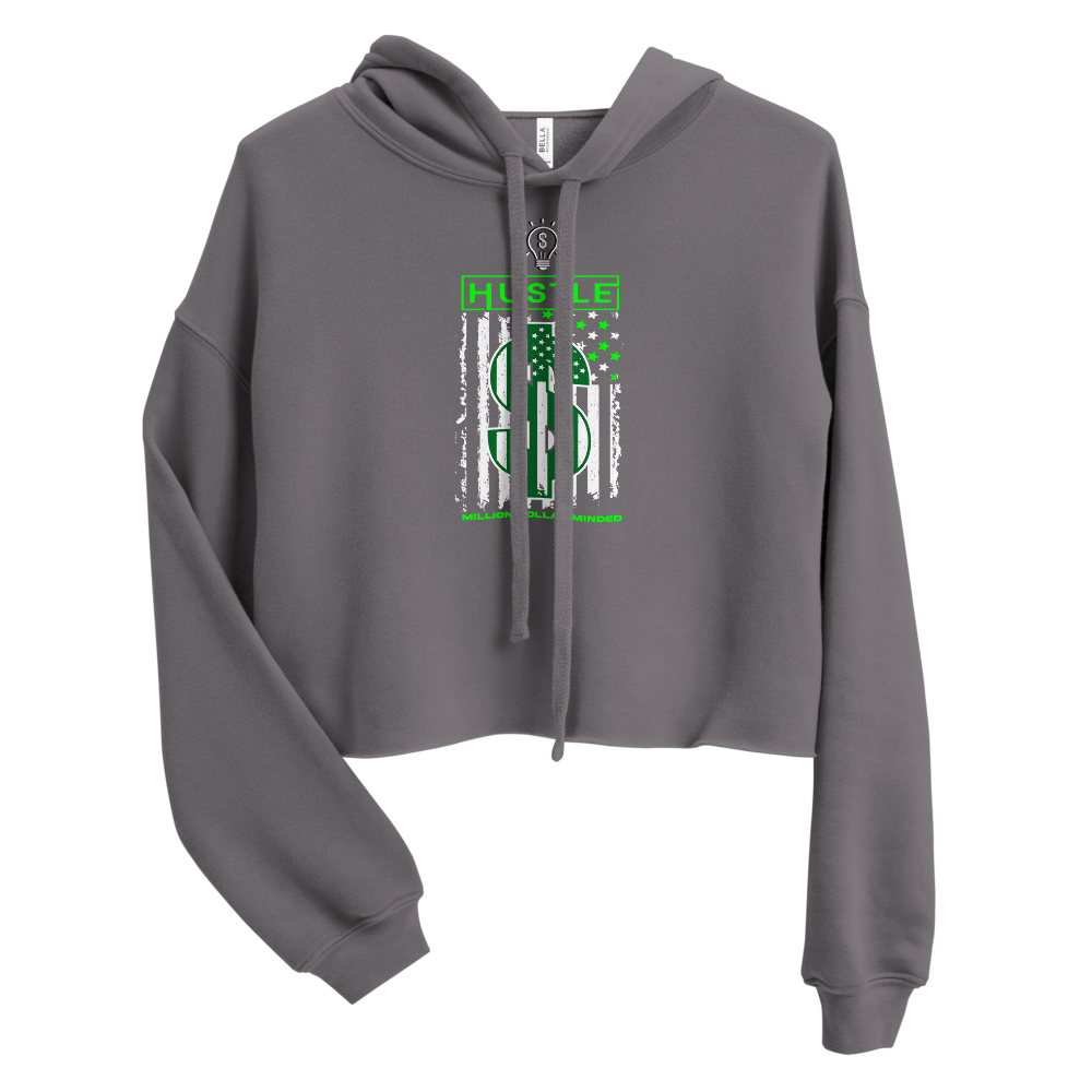 Hustle Crop Hoodie