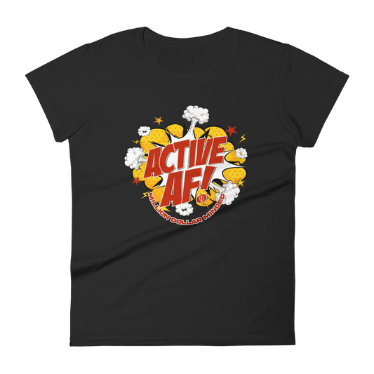 Active AF Animated Women's Short-Sleeve T-Shirt