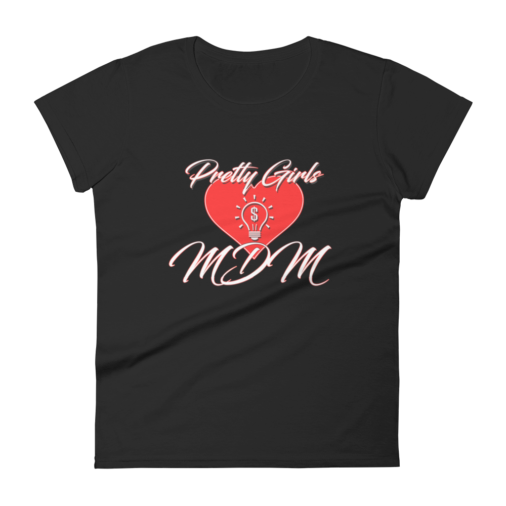 Pretty Girls Love MDM Women's Short-Sleeve T-Shirt