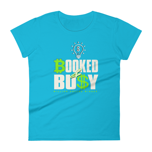 Booked & Busy Women's Short-Sleeve T-Shirt