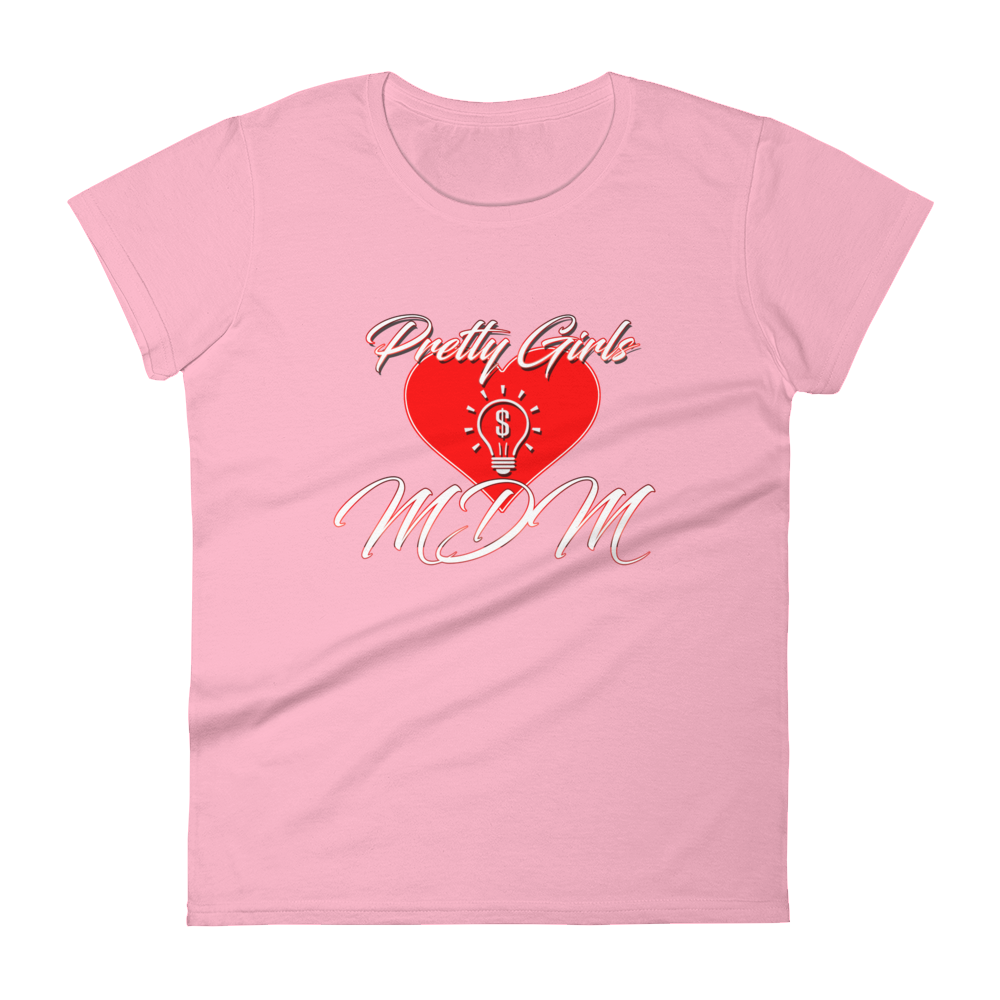 Pretty Girls Love MDM Women's Short-Sleeve T-Shirt