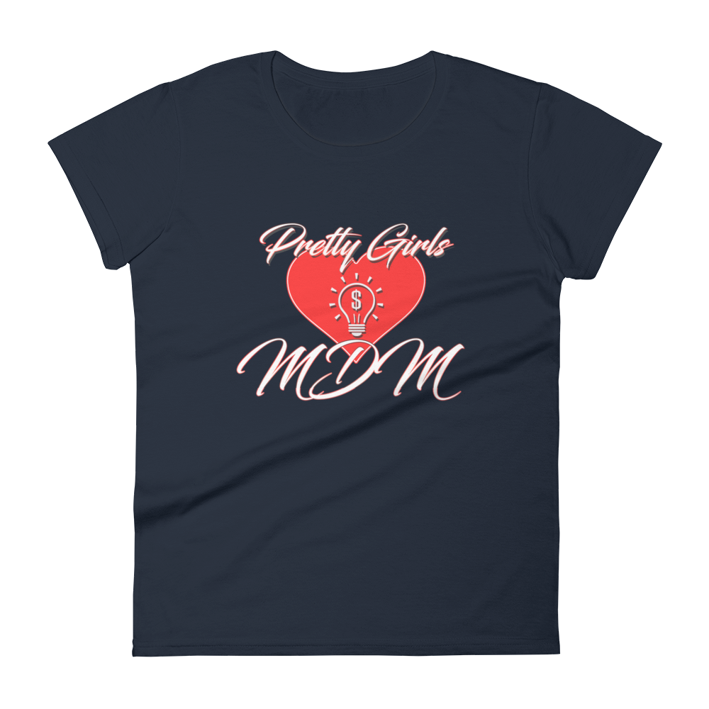 Pretty Girls Love MDM Women's Short-Sleeve T-Shirt
