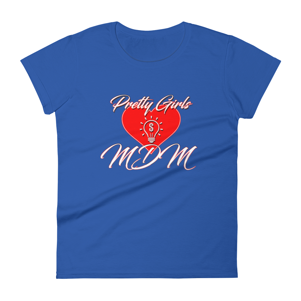 Pretty Girls Love MDM Women's Short-Sleeve T-Shirt