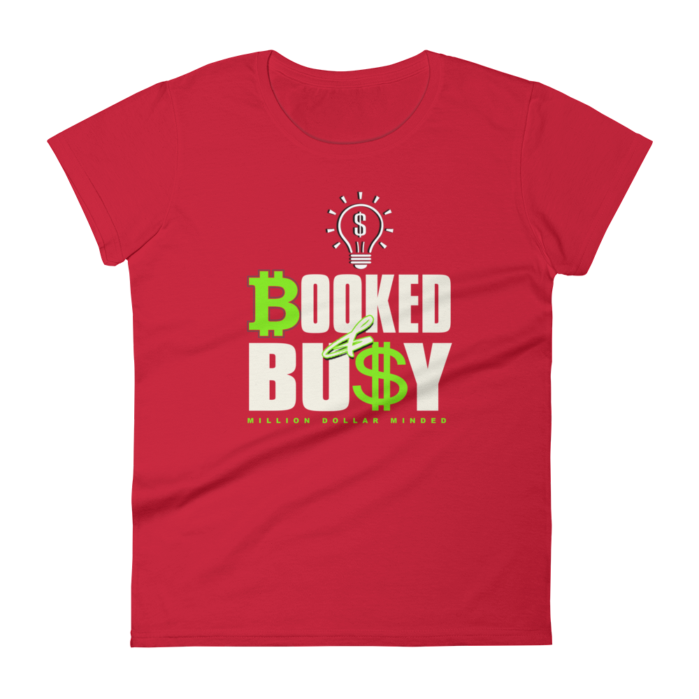 Booked & Busy Women's Short-Sleeve T-Shirt