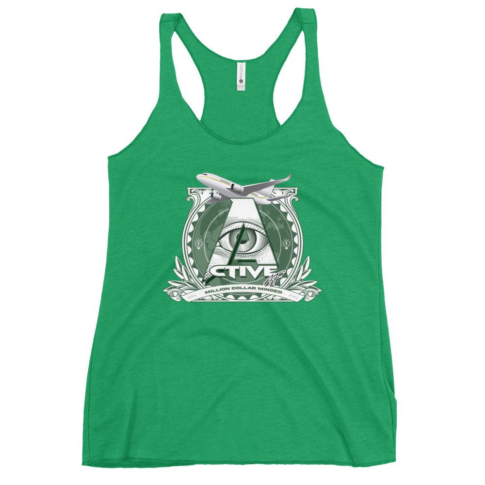 Active AF Fly High Women's Racerback Tank Top