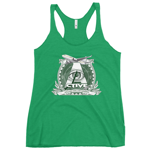 Active AF Fly High Women's Racerback Tank Top
