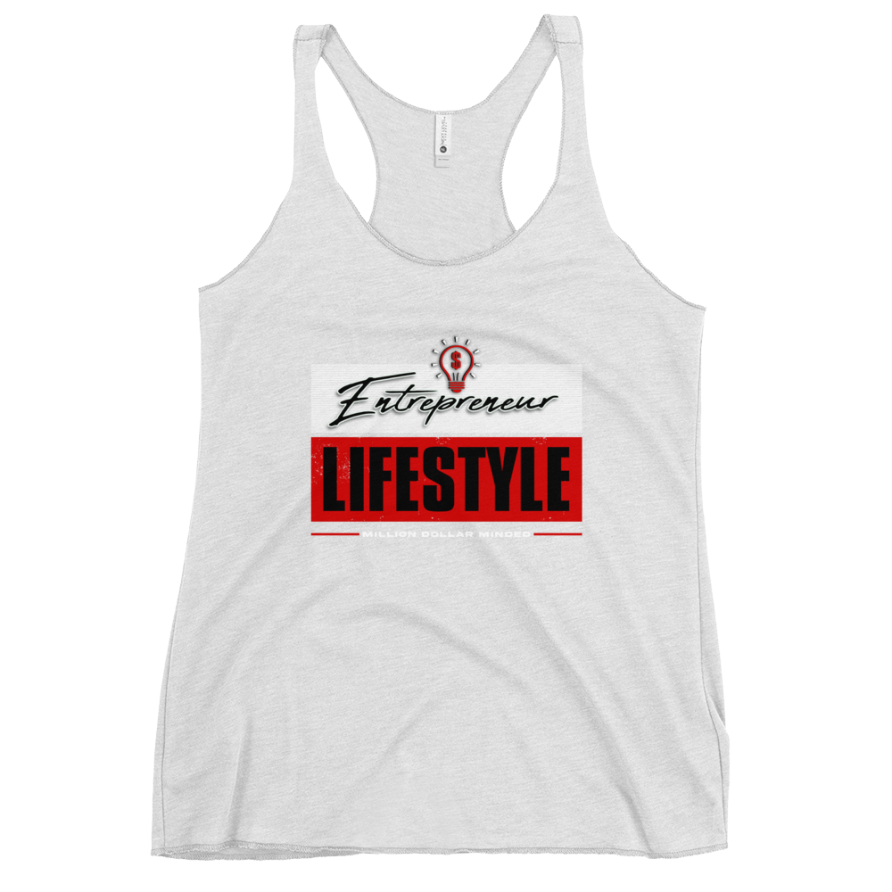 Entrepreneur Lifestyle Women's Racerback Tank Top