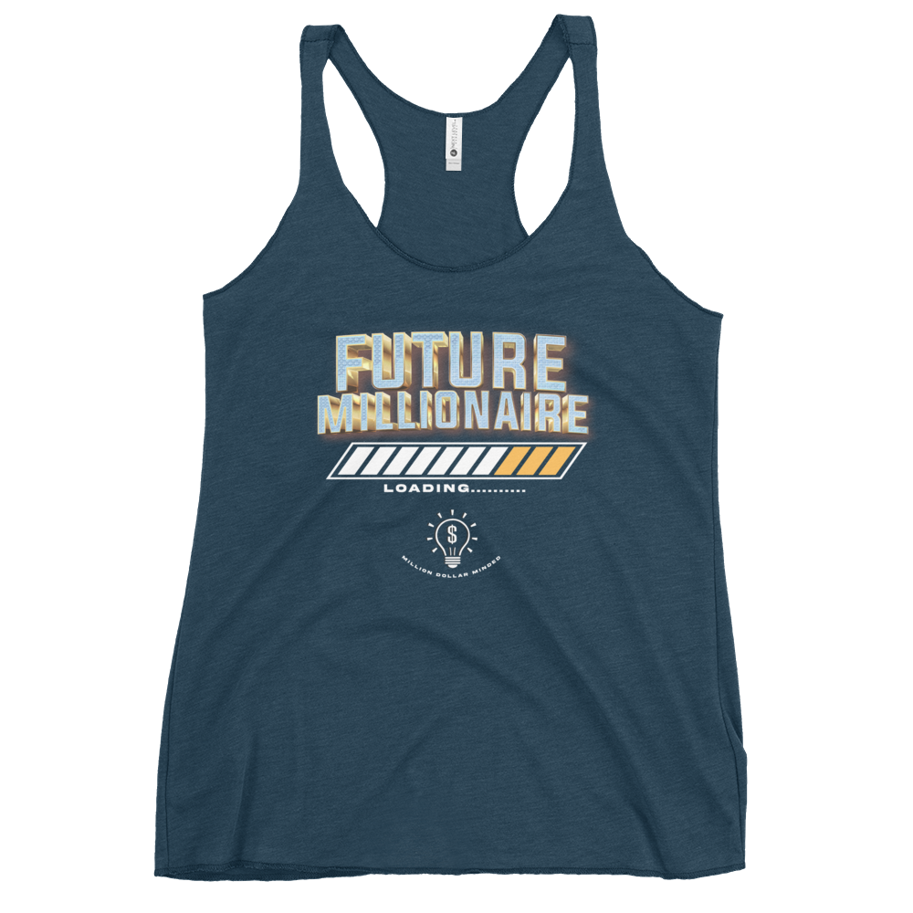 Future Millionaire Women's Racerback Tank Top