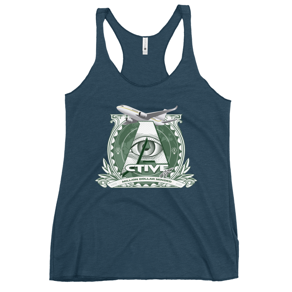 Active AF Fly High Women's Racerback Tank Top