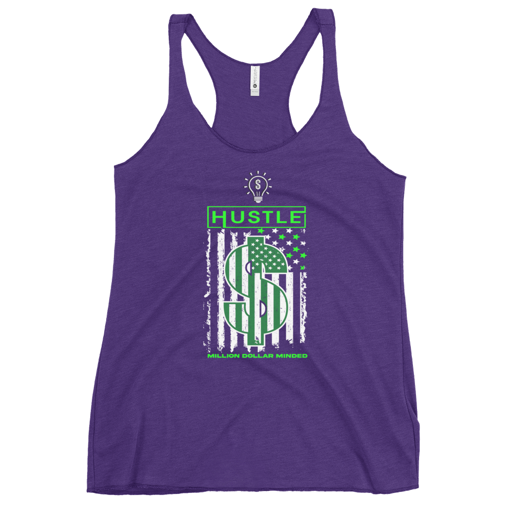 Hustle Women's Racerback Tank Top