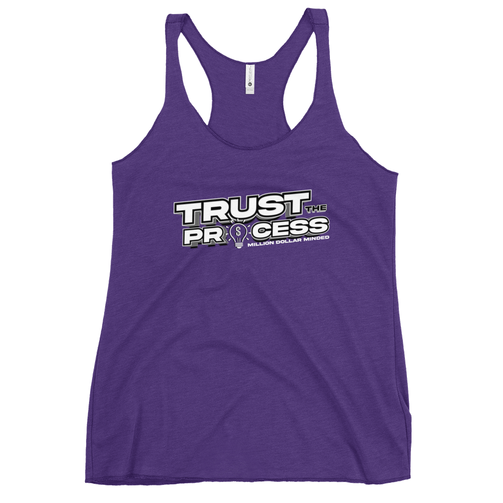 Trust the Process Women's Racerback Tank Top