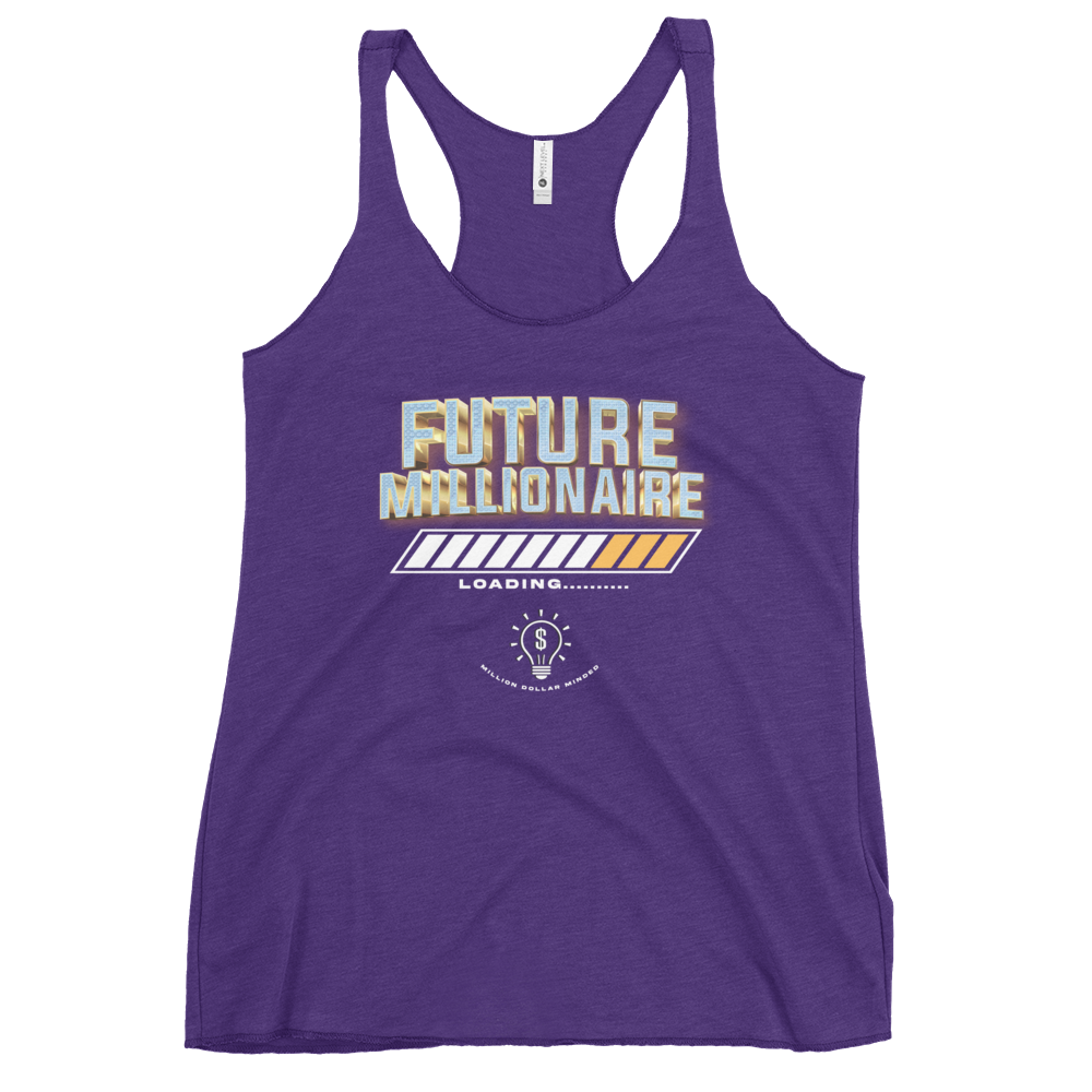 Future Millionaire Women's Racerback Tank Top