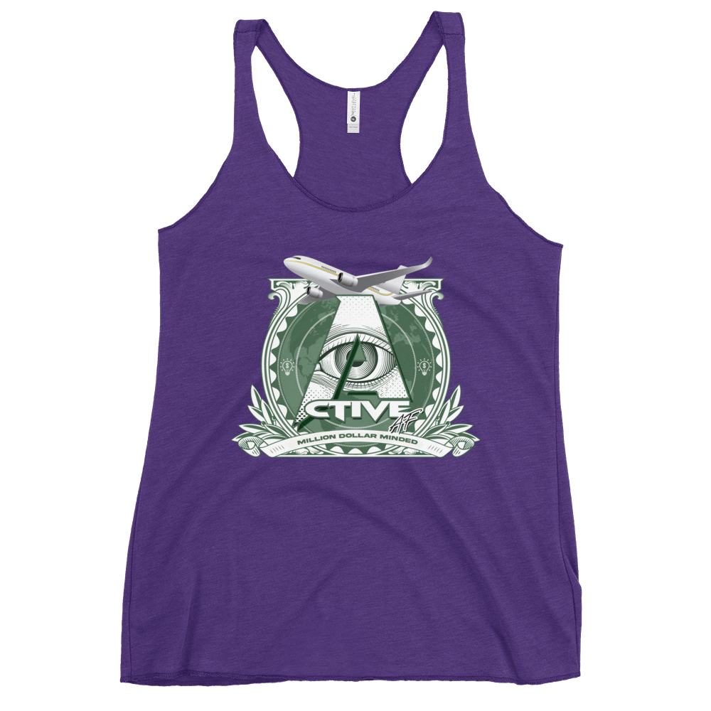 Active AF Fly High Women's Racerback Tank Top