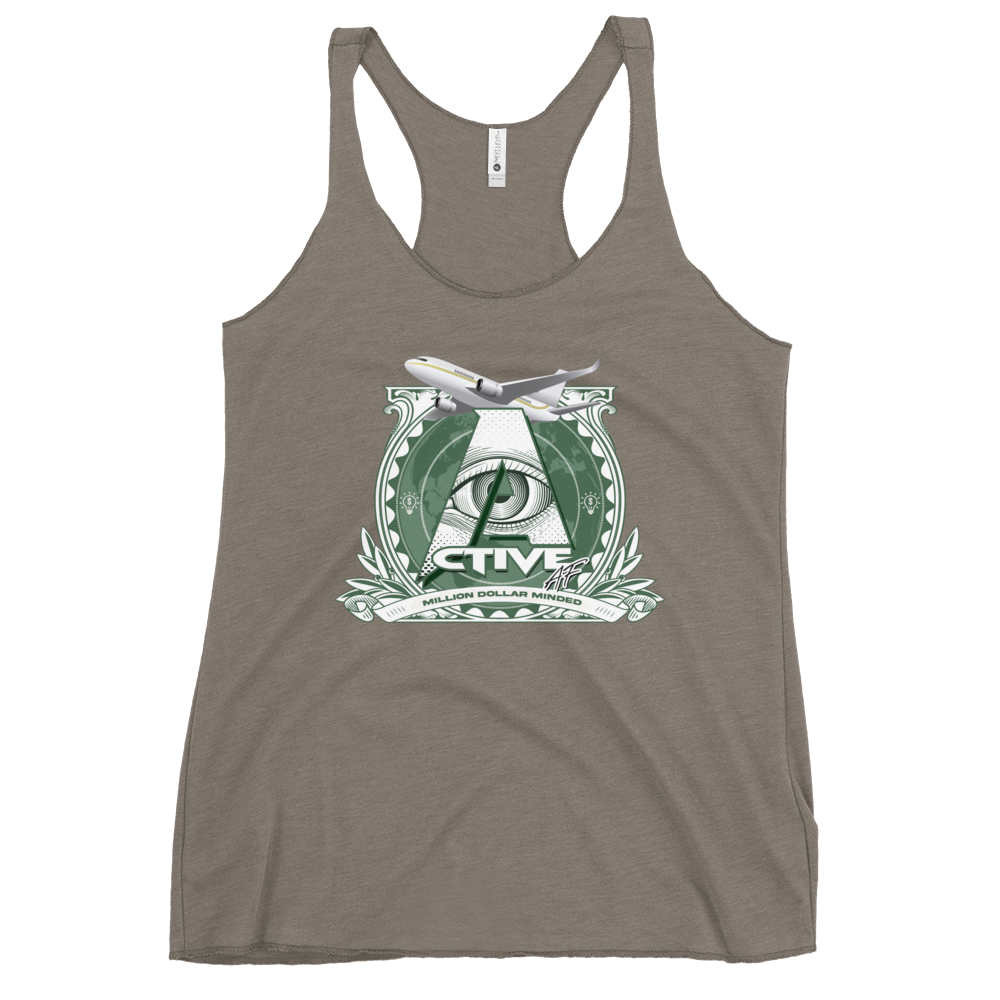 Active AF Fly High Women's Racerback Tank Top