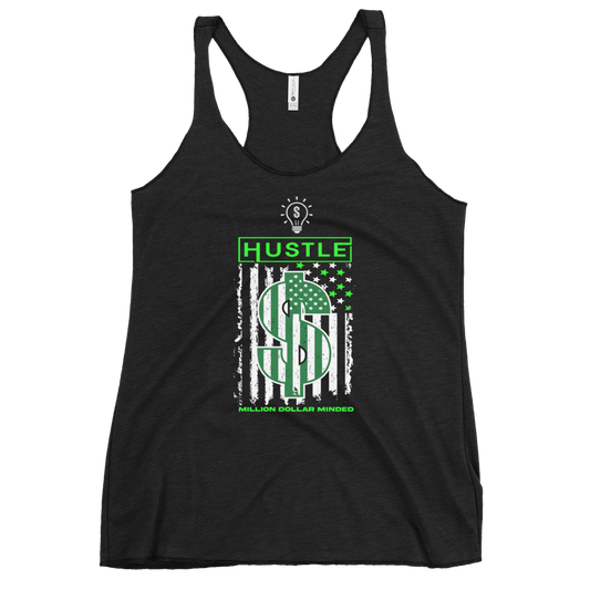 Hustle Women's Racerback Tank Top