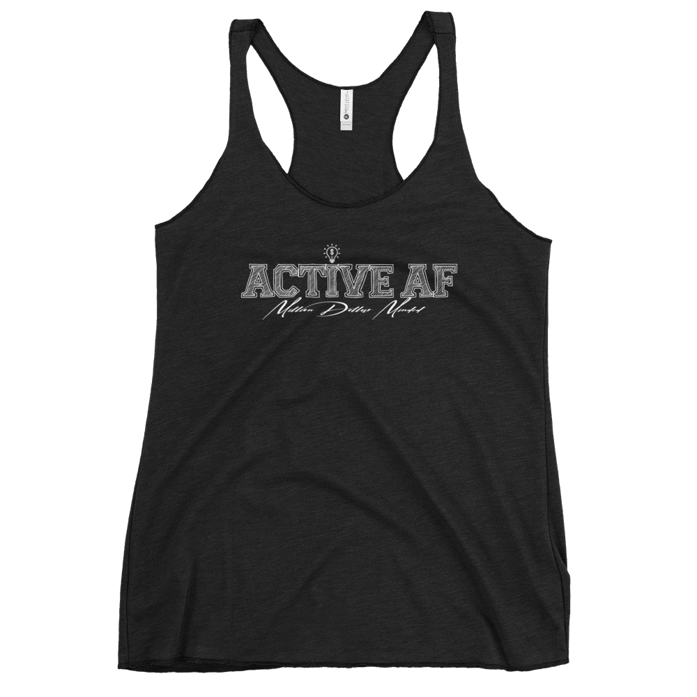 Active AF College Women's Racerback Tank Top