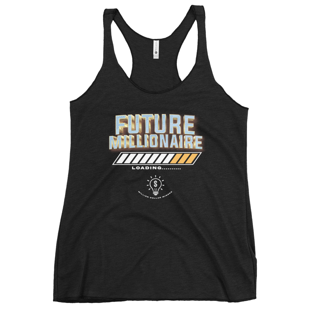 Future Millionaire Women's Racerback Tank Top