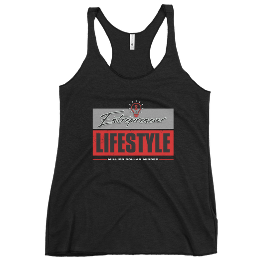 Entrepreneur Lifestyle Women's Racerback Tank Top