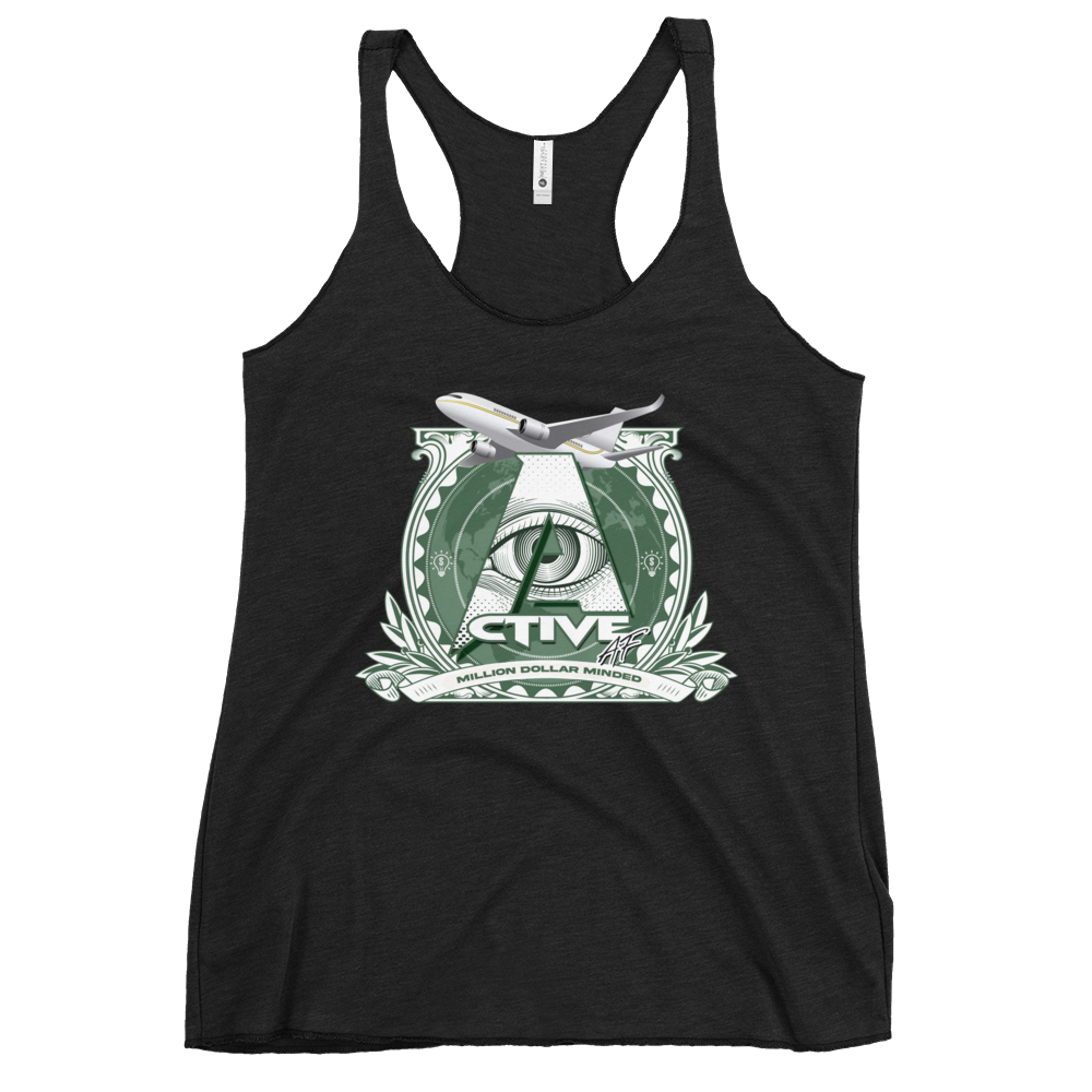 Active AF Fly High Women's Racerback Tank Top