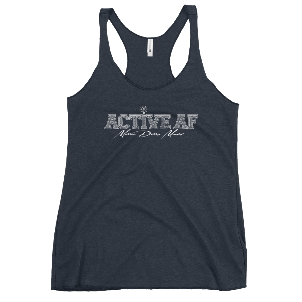 Active AF College Women's Racerback Tank Top