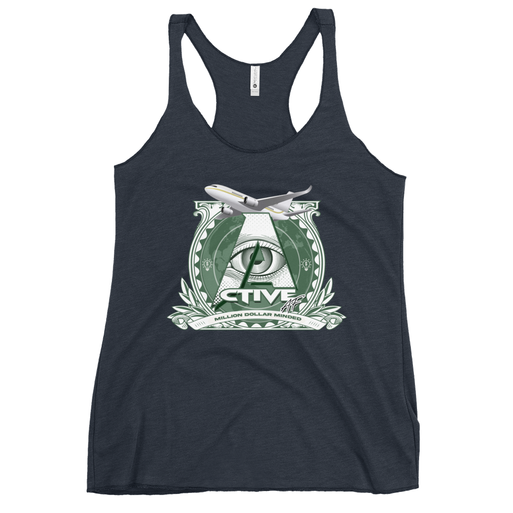 Active AF Fly High Women's Racerback Tank Top