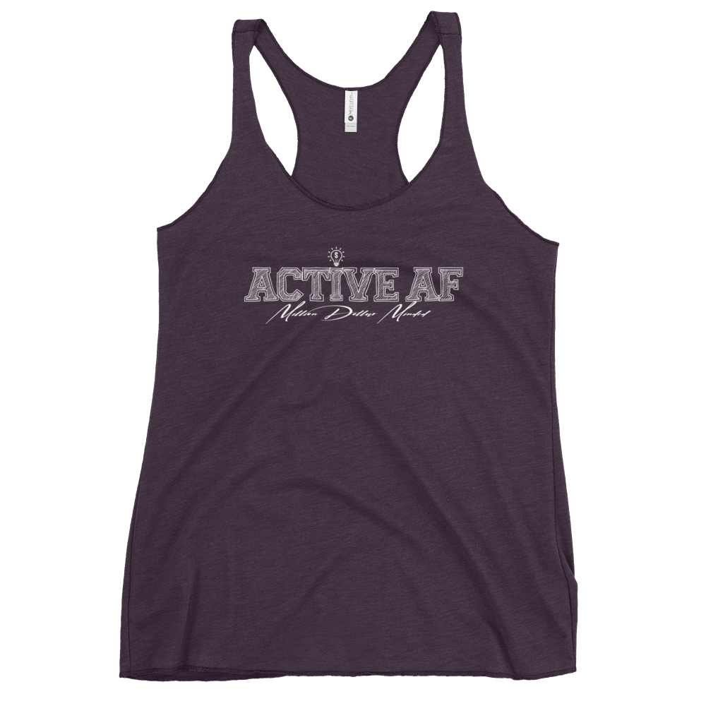 Active AF College Women's Racerback Tank Top
