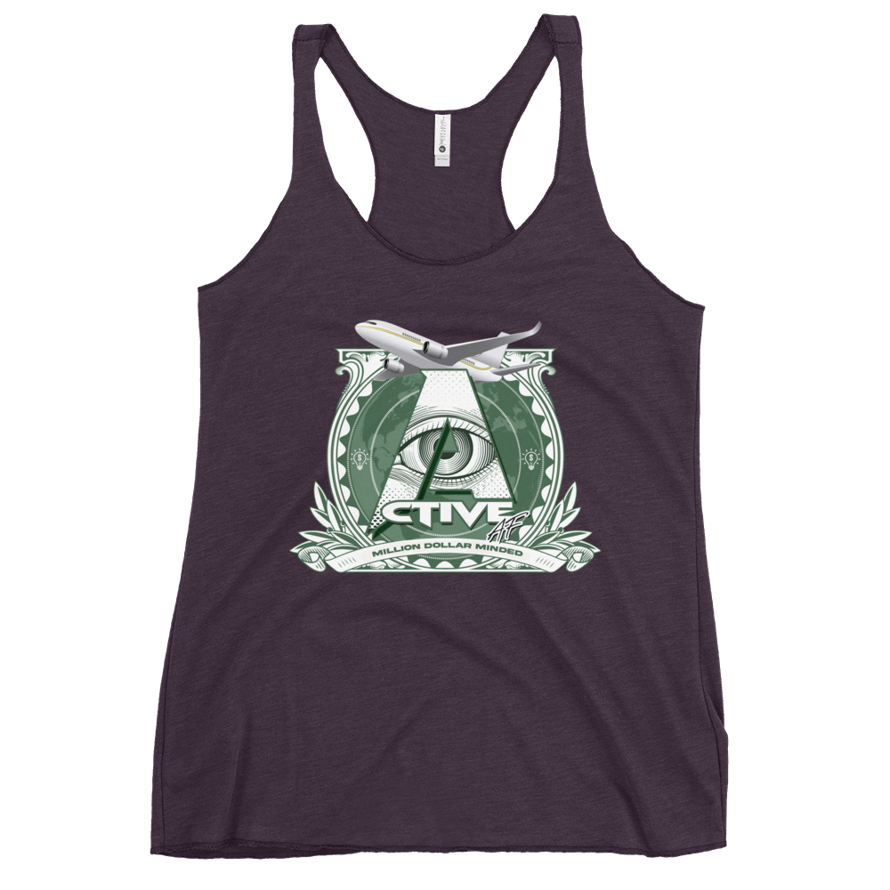 Active AF Fly High Women's Racerback Tank Top