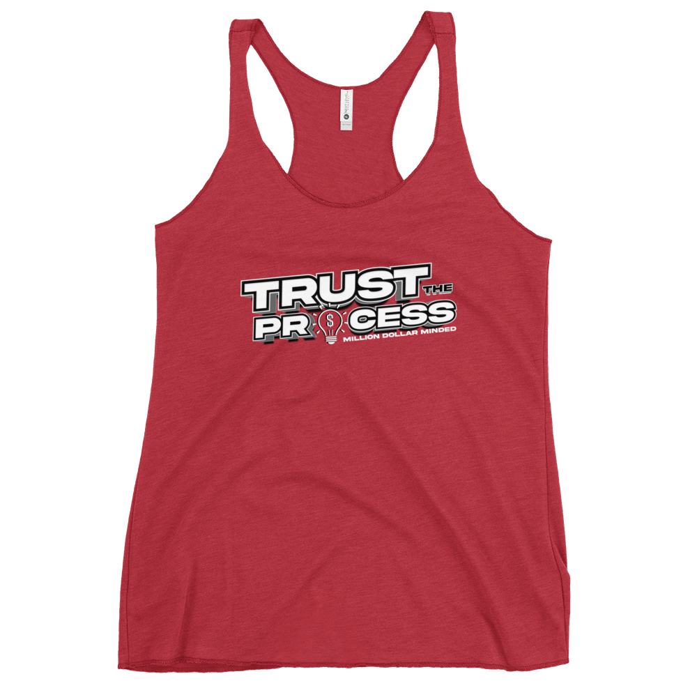 Trust the Process Women's Racerback Tank Top