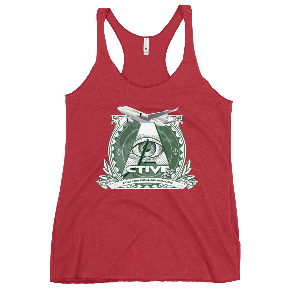 Active AF Fly High Women's Racerback Tank Top